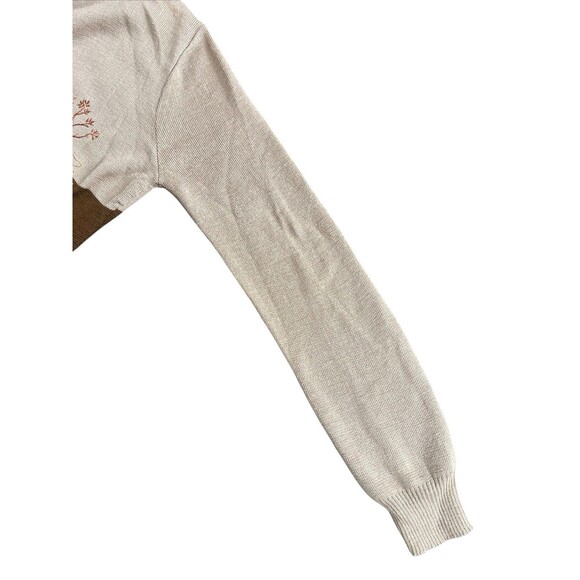 Cyn Les Shirlee Designs Horse Crewneck Sweater Sz L Western - Picture 4 of 9